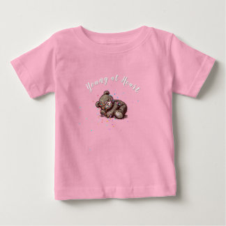 Camiseta De Bebé Sleeping Teddy Bear