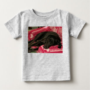 Camiseta De Bebé Sleepy Dog Organic Infant Creeper