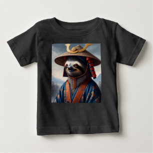 Camiseta De Bebé Sloth Samurai