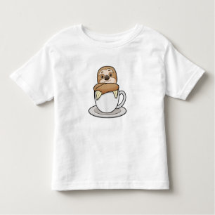 Camiseta De Bebé Sloth with Cup