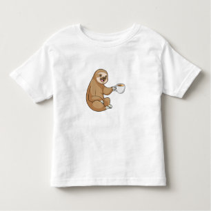 Camiseta De Bebé Sloth with Cup