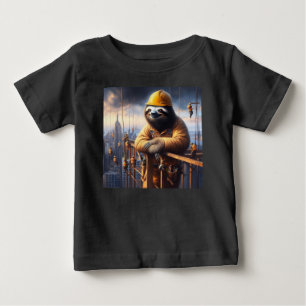 Camiseta De Bebé Sloth Working the High Steel