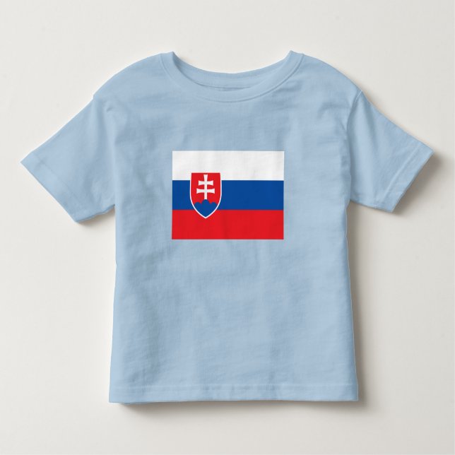 Camiseta De Bebé Slovakia Flag (Anverso)