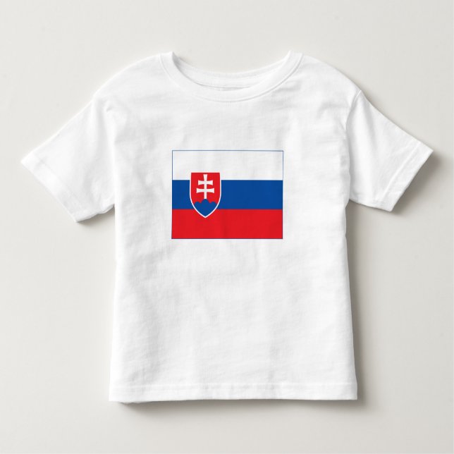 Camiseta De Bebé Slovakia Flag (Anverso)