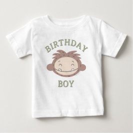 Camiseta De Bebé Slumberkins Bigfoot Birthday Boy