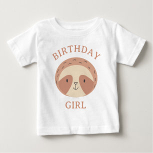 Camiseta De Bebé Slumberkins Perezoso Cumpleaños Niña