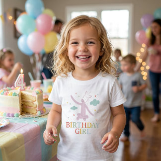 Camiseta De Bebé Slumberkins Unicornio Cumpleañera