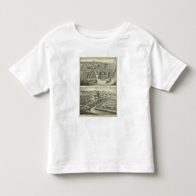 Camiseta De Bebé Smith, residencias de Herman, tienda (Anverso)