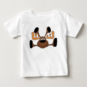 Camiseta De Bebé Smooshy los alces del vuelo