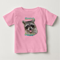 Snack Bandit Funny Raccoon Toddler T-Shirt - Cute
