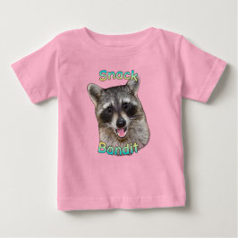 Camiseta De Bebé Snack Bandit Funny Raccoon Toddler T-Shirt - Cute