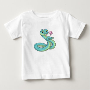 Camiseta De Bebé Snack con Lollipop