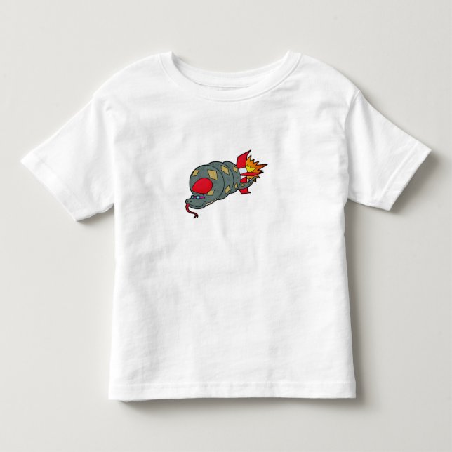 Camiseta De Bebé Snack con Rocket (Anverso)