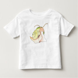 Camiseta De Bebé Snail Tale