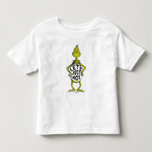 Camiseta De Bebé Snarky Grinch   Divertidos, simplemente no