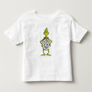 Camiseta De Bebé Snarky Grinch Gracioso Solo estoy hablando con m