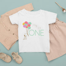 Snoopy and Balloons Primer cumpleaños