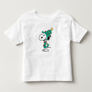 Camiseta De Bebé snoopy christmas trees