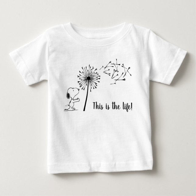 Camiseta De Bebé Snoopy con Dandelion (Anverso)