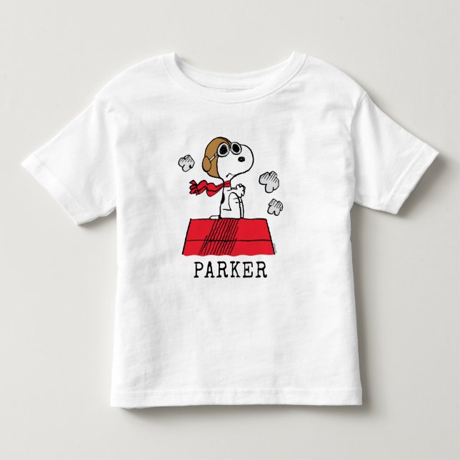 Camiseta De Bebé Snoopy "Joe Cool" de pie (Anverso)