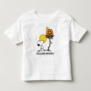 Camiseta De Bebé Snoopy & Woodstock Nest con Jack O' Lantern