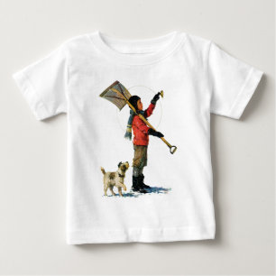Camiseta De Bebé Snow Shoveler