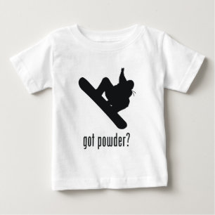 Camiseta De Bebé Snowboard