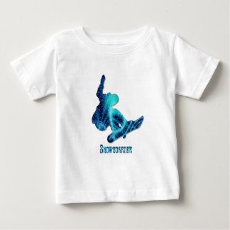 Camiseta De Bebé Snowboarder
