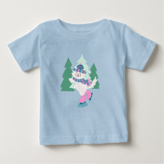 Camiseta De Bebé Snowday Kitty