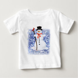 Camiseta De Bebé Snowman T-Shirt