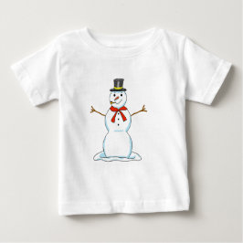 Camiseta De Bebé Snowman Toddler Sweatshirt