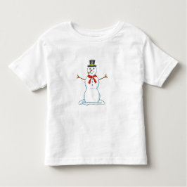 Camiseta De Bebé Snowman Toddler T-Shirt
