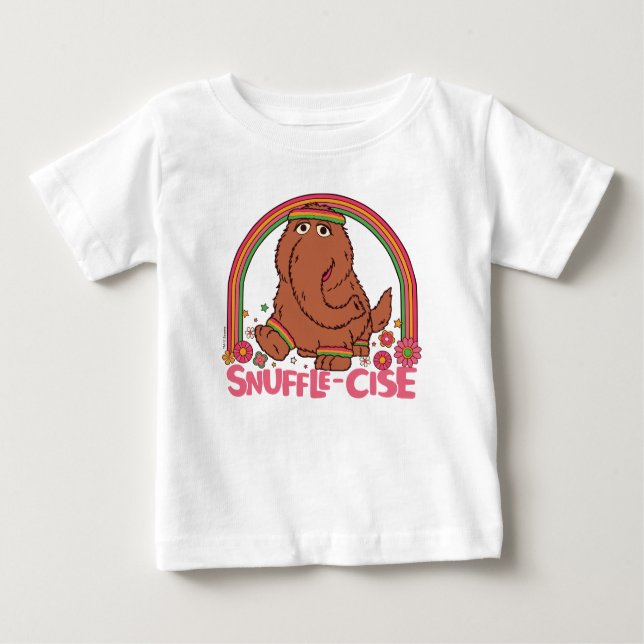 Camiseta De Bebé Snuffleupagus | Snuffle-Cise (Anverso)