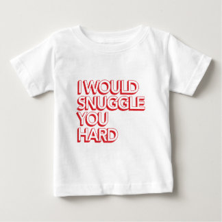 Camiseta De Bebé Snuggle le difícilmente