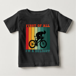 CAMISETA DE BEBÉ SOBRE TODO SOY UN DELITE
