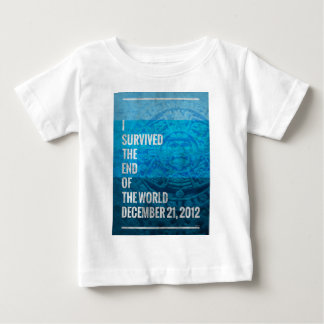 Camiseta De Bebé Sobreviví al fin del mundo