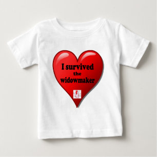 Camiseta De Bebé Sobreviví al viudo