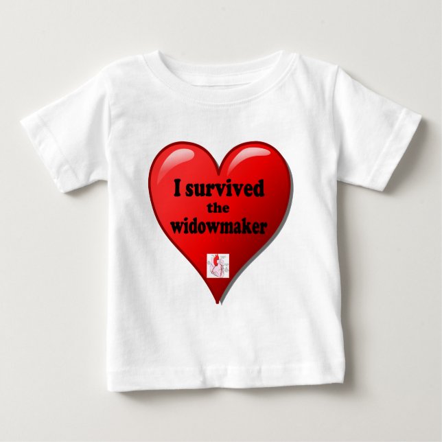 Camiseta De Bebé Sobreviví al viudo (Anverso)