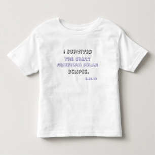 Camiseta De Bebé ¡Sobrevivió!