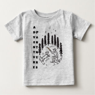 Camiseta De Bebé Socios de Aventura