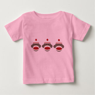 Camiseta De Bebé Sock Monkey