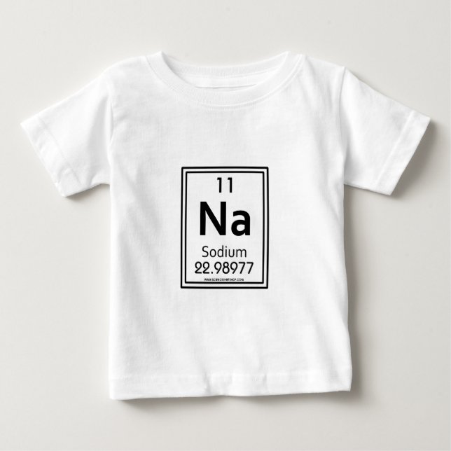 Camiseta De Bebé Sodio 11 (Anverso)