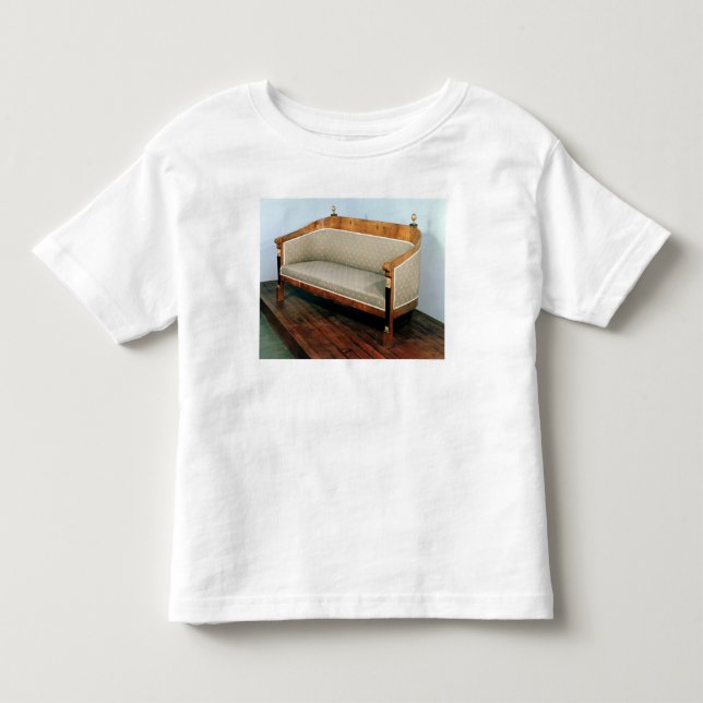 Camiseta De Bebé Sofá, estilo de Biedermeier, c.1820 (Anverso)