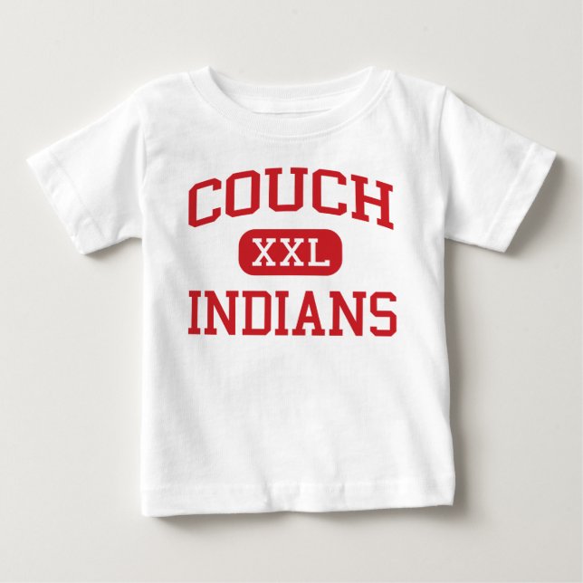 Camiseta De Bebé Sofá - indios - High School secundaria - Myrtle (Anverso)