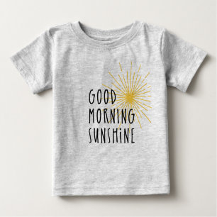 Camiseta De Bebé Sol de la buena mañana