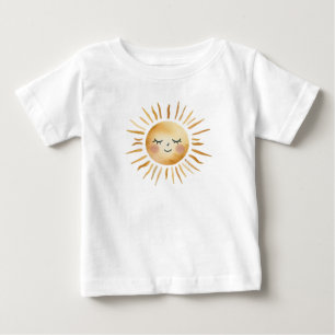 Camiseta De Bebé Sol dibujado