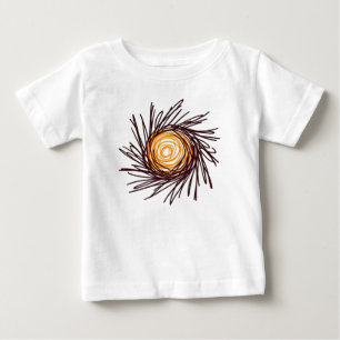 Camiseta De Bebé Sol dibujado