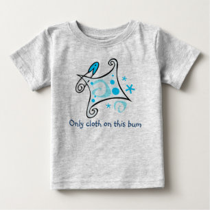 Camiseta De Bebé Solamente paño en este vago
