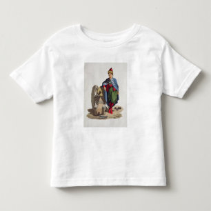 Camiseta De Bebé Soldado turco, de los 'trajes del diverso nacional