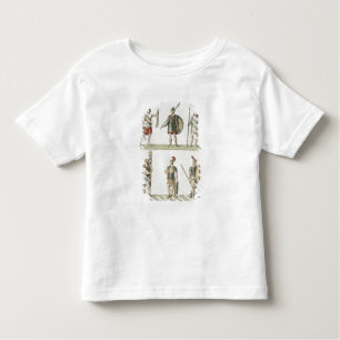 Camiseta De Bebé Soldados romanos, detalle de la placa 2, clase 5
